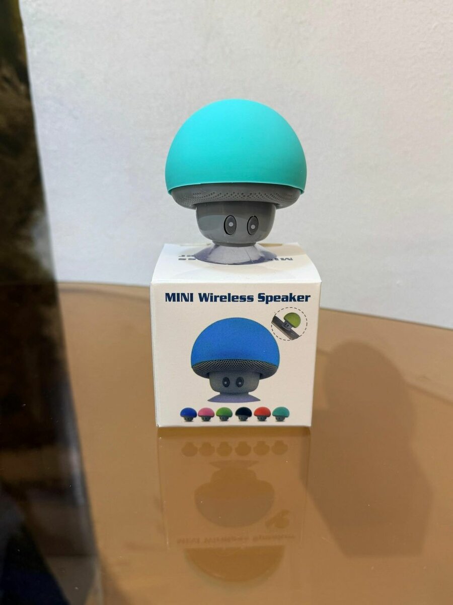 Mini Enceinte Bluetooth Champignon