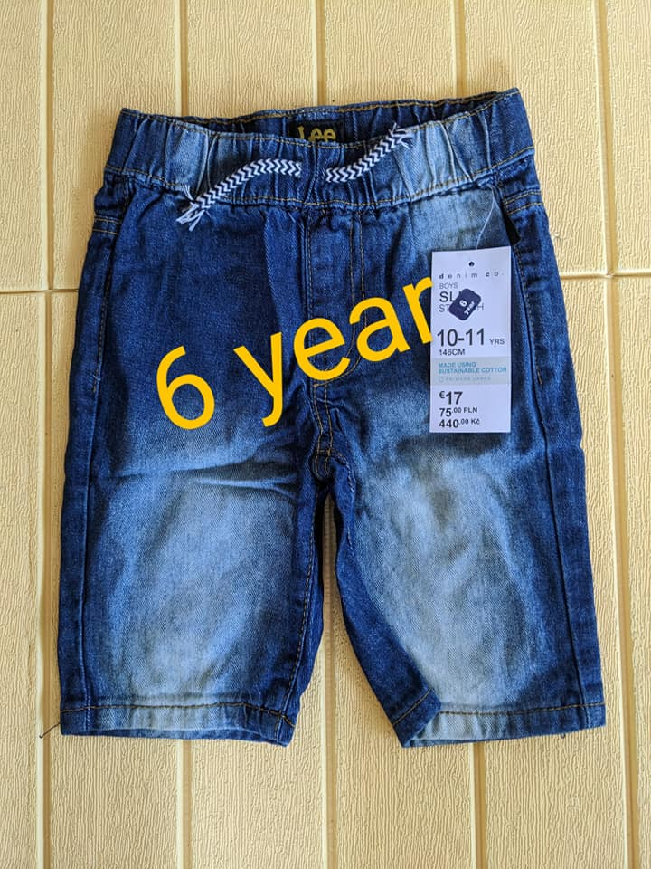 KIDS DENIM SHORTS