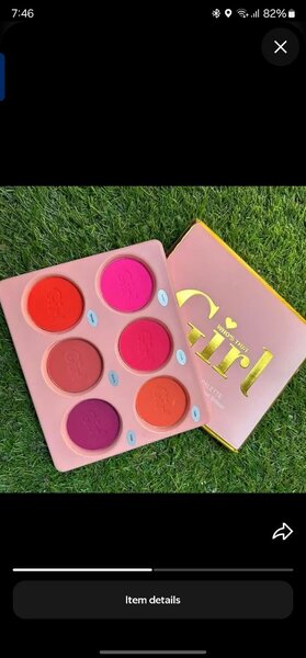 Vibrant Blush Palette
