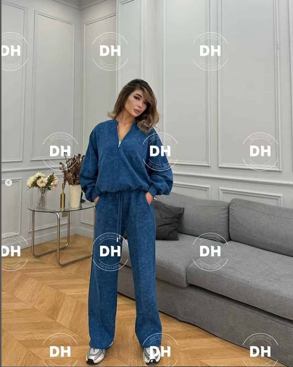 Костюм двойка синяя