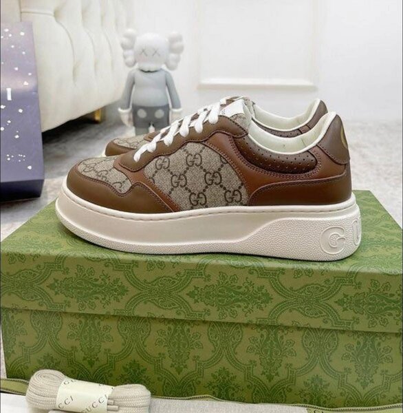 Baskets Homme Gucci Marron