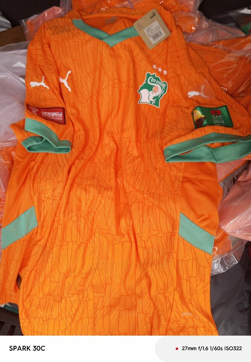 Maillot Équipe Côte d'Ivoire