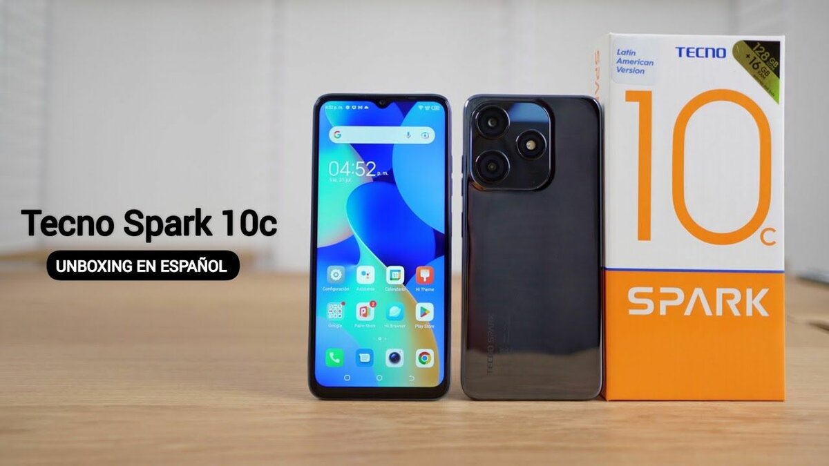TECNO SPARK 10C 128GB 8GB RAM Première copie dubaï