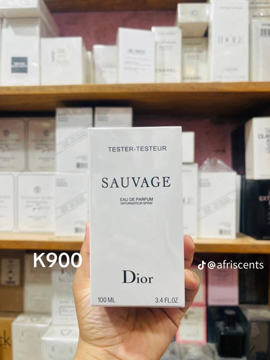 Perfume tester:Sauvage,Dior, 100 ml
