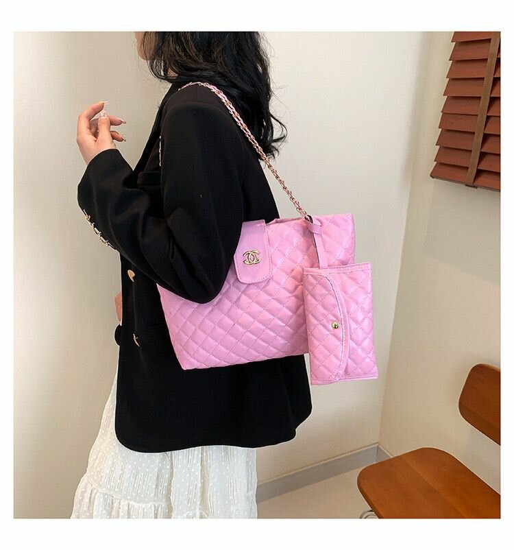 Sac cabas matelassé élégant