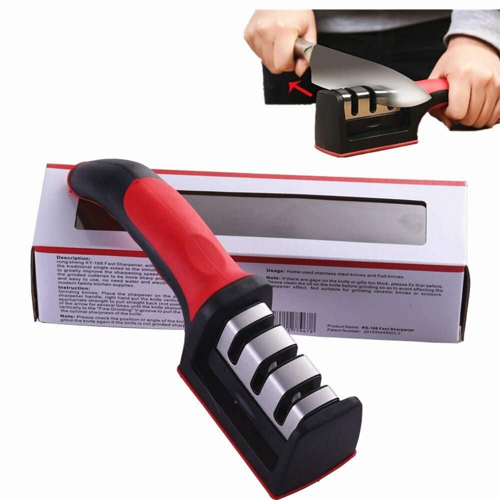 Aiguiseur de couteaux à 3 étap