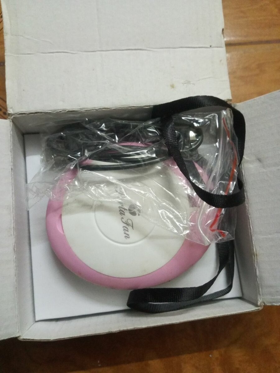 Mini ventilateur avec miroir compact