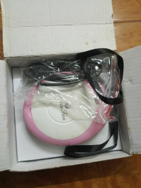 Mini ventilateur avec miroir compact