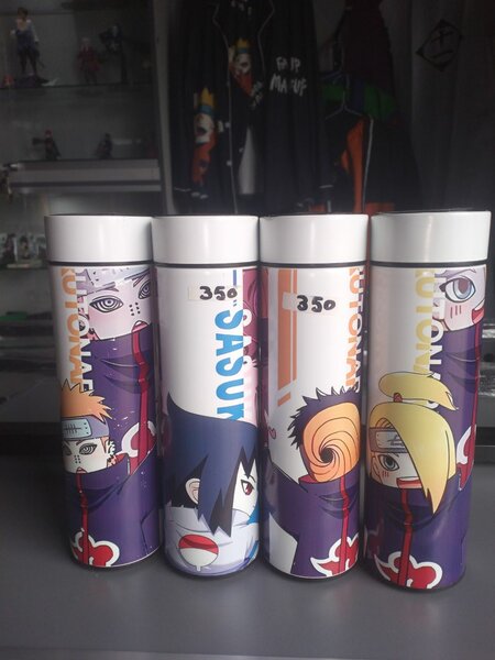 Naruto themed flask