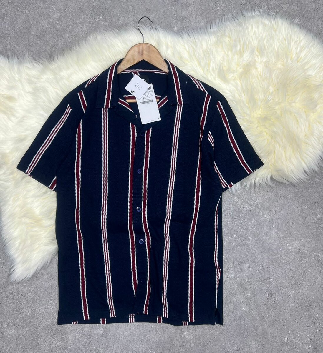 Chemise rayée élégante pour homme