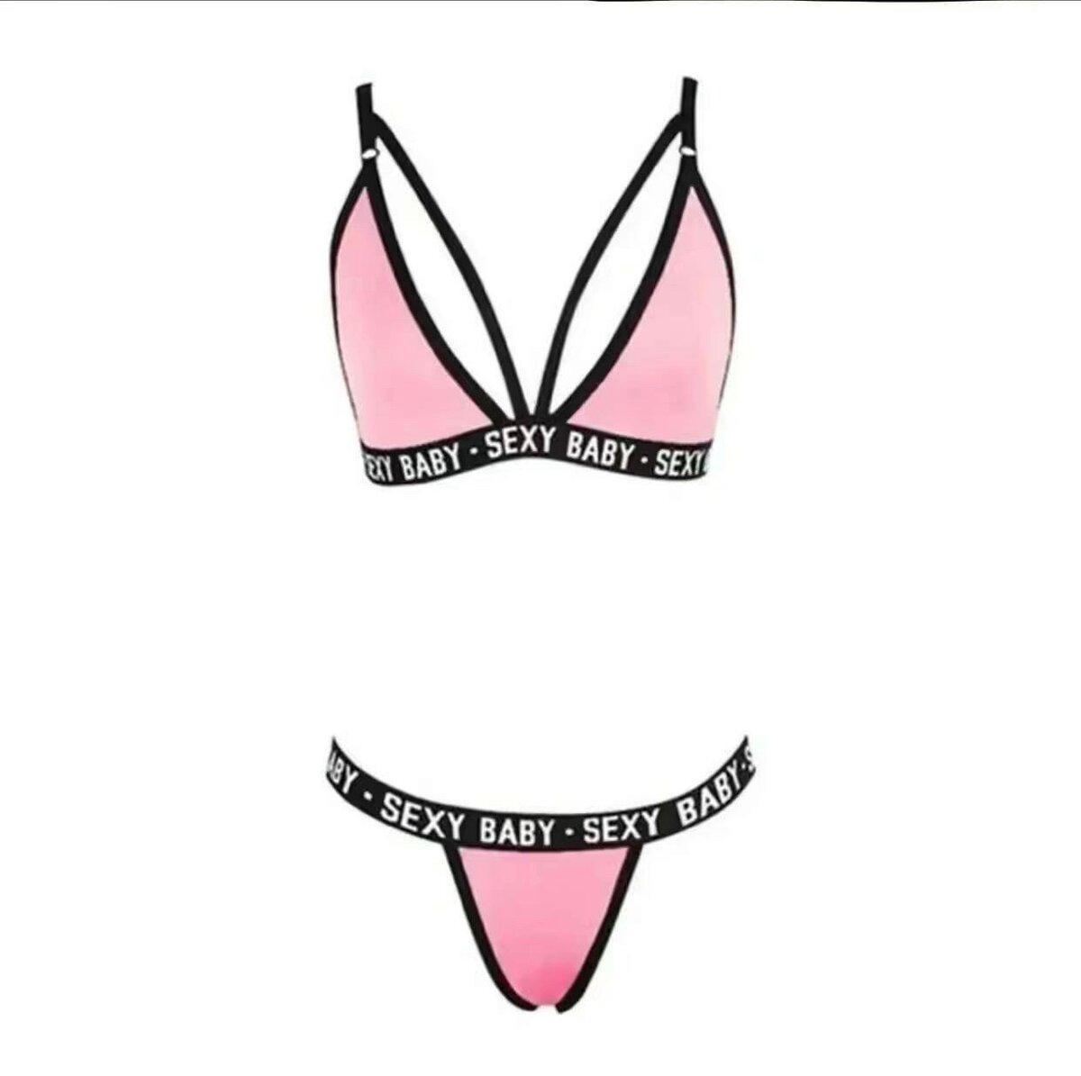 Sexy baby bralette set