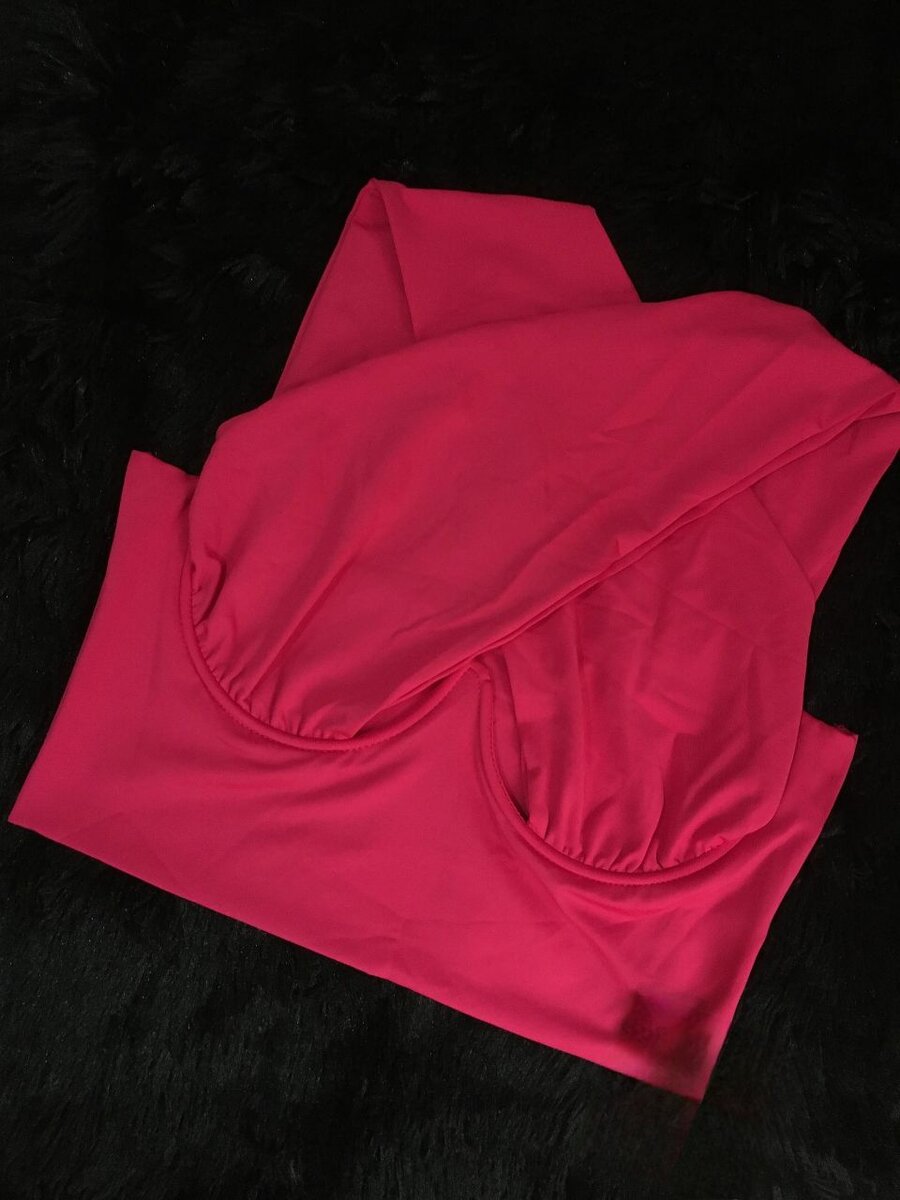 Women's Peekaboo Crop Top(Also available in Pink)