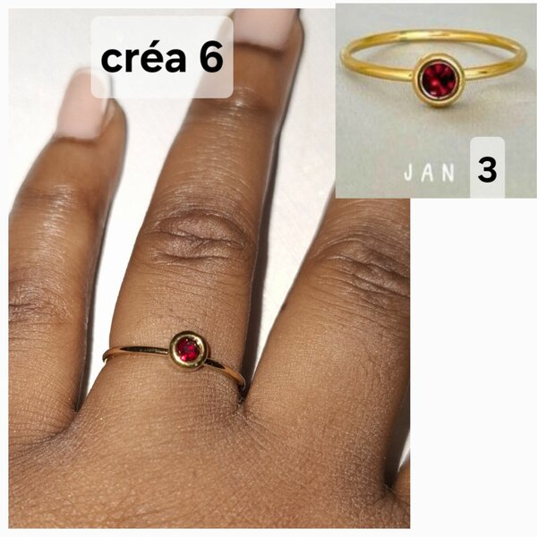 Bague cristal