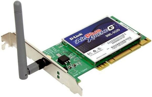 Беспроводной PCI адаптер 802.11g, до 108 Мбит/с