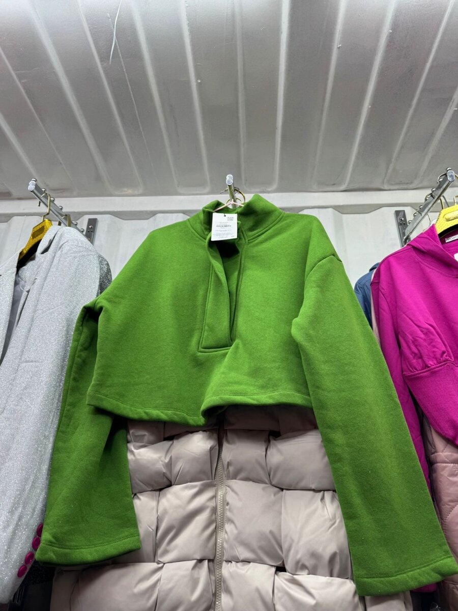 Женская толстовка с начесом