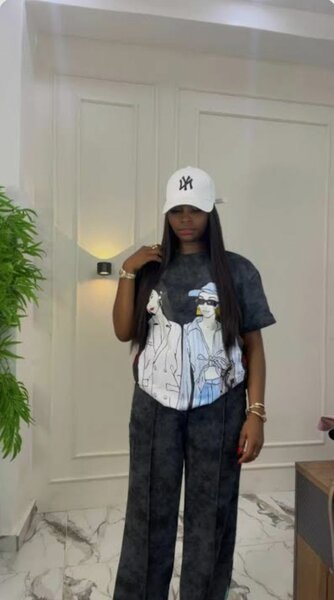 T-shirt pantalo Imprimé Urbain