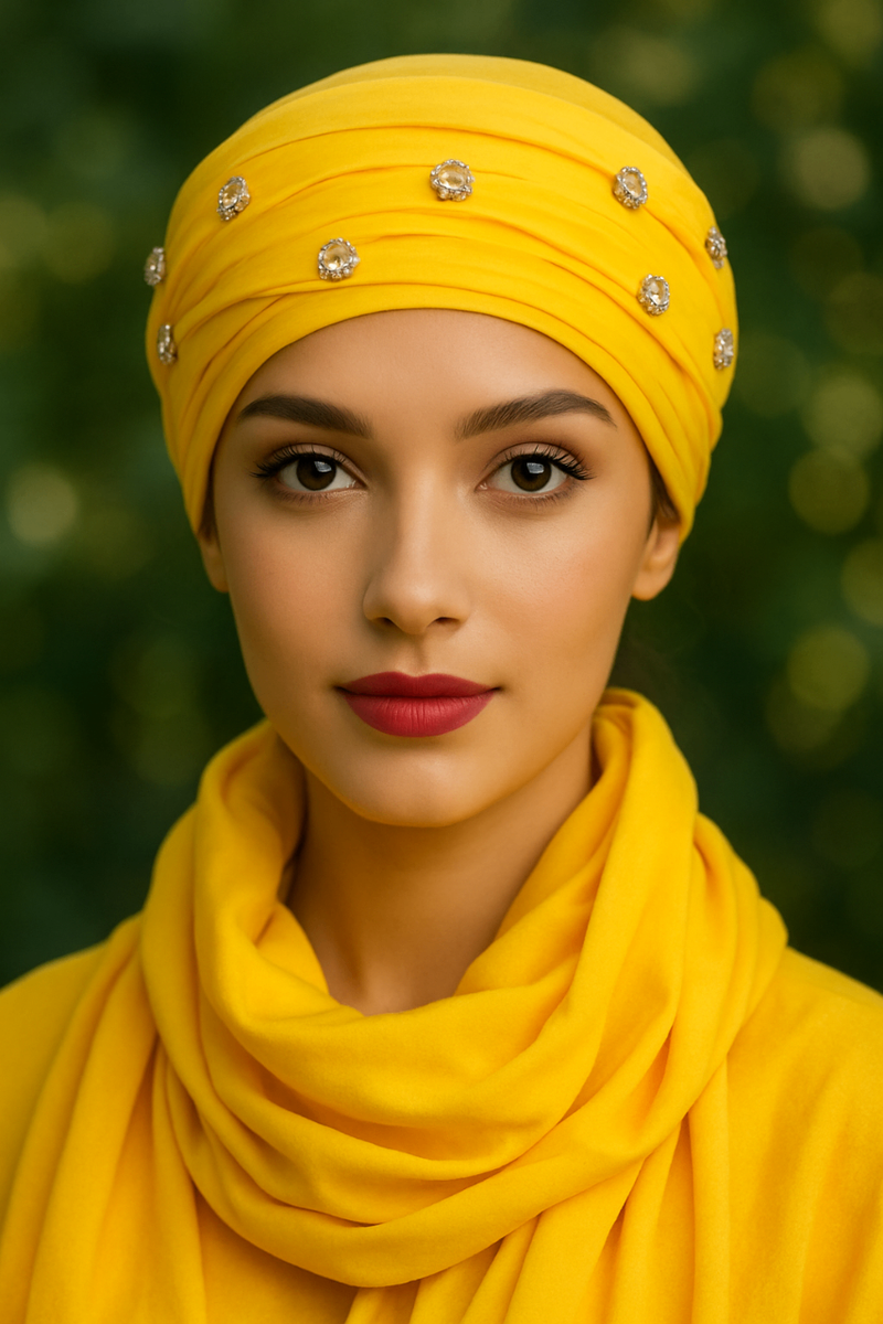 Turbans Élégants en Soie