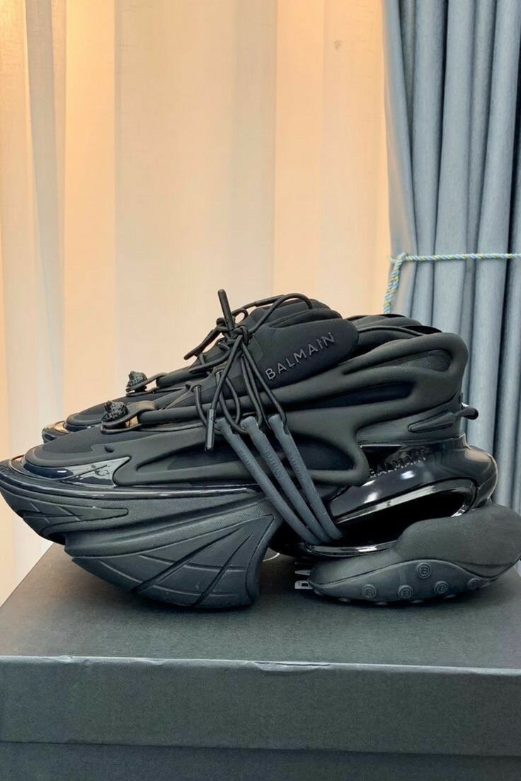 Baskets Balmain Homme Noir