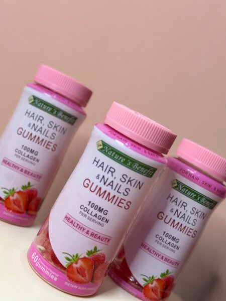 Hair, skin and nail gummies