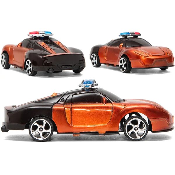 Voiture de Jouet Police Métal