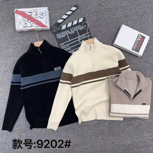 Pulls à col zippé stylés