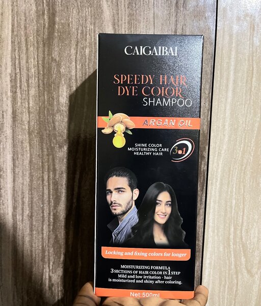 Hair dye shampoo(500ml)