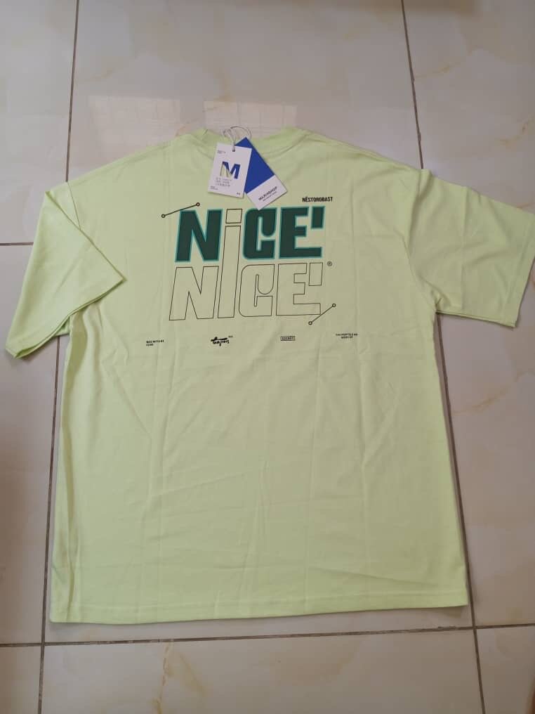 T-shirt unisexe jaune Nice