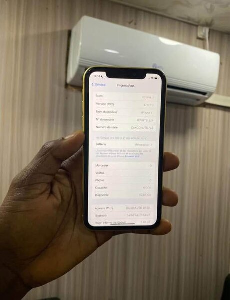 iPhone 11 Jaune 64 Go