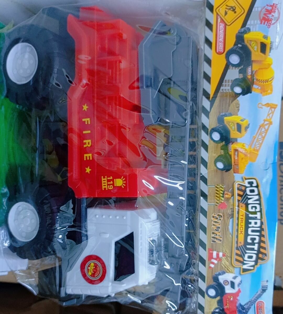 Camion de pompier jouet 119