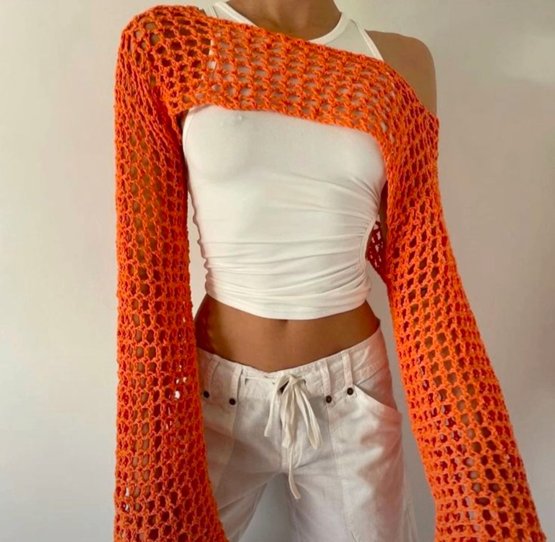 Crochet shrug