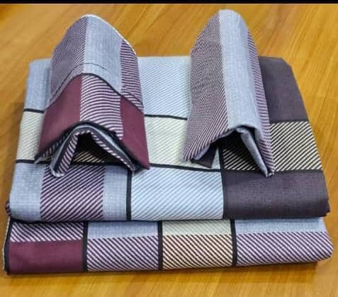 Double size bedsheets with pillow cases