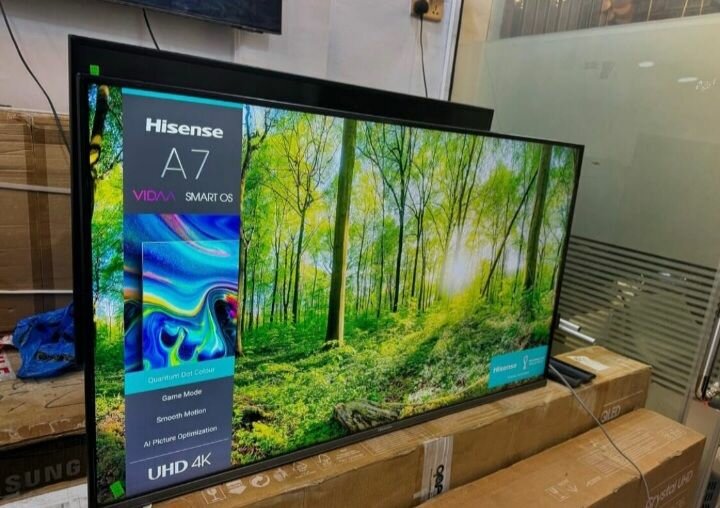 Hisense 43 A7 4K UHD HDR Vdaa smart  tv
