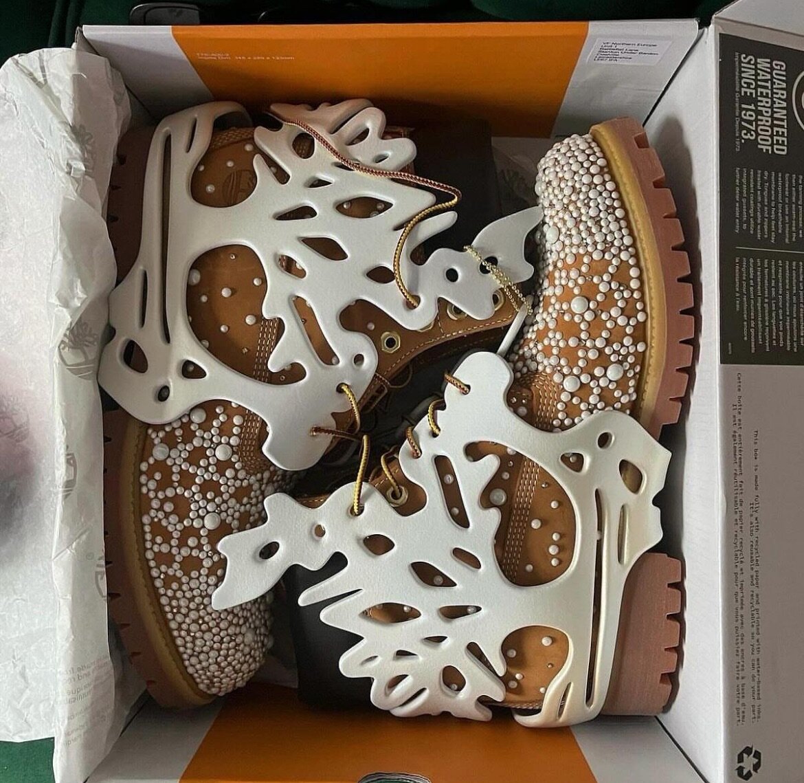 Boots de mode uniques artistiques