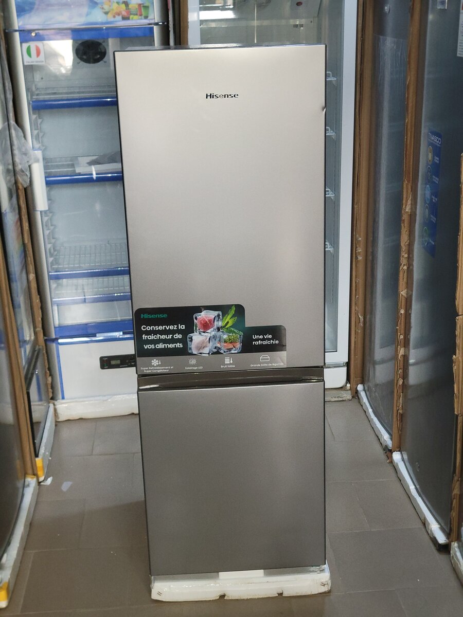 Réfrigérateur Hisense Inox