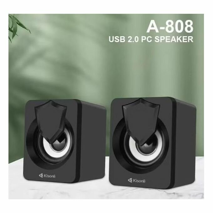 Kisonli A-808 Haut-parleurs USB