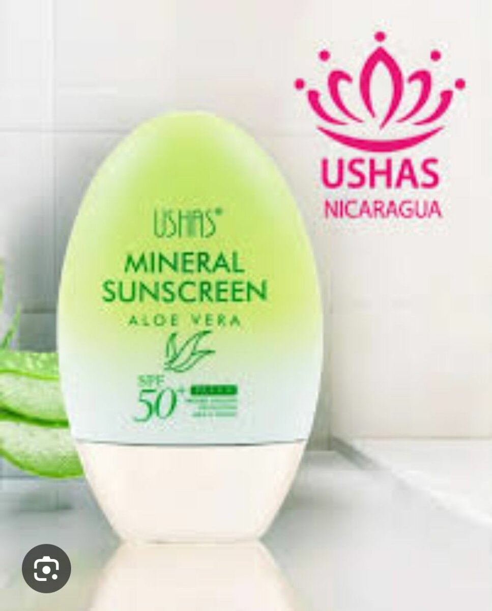 Crème solaire minérale Aloe 50 SPF