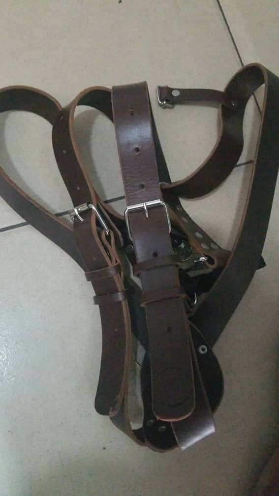 Double Leather Camera Straps