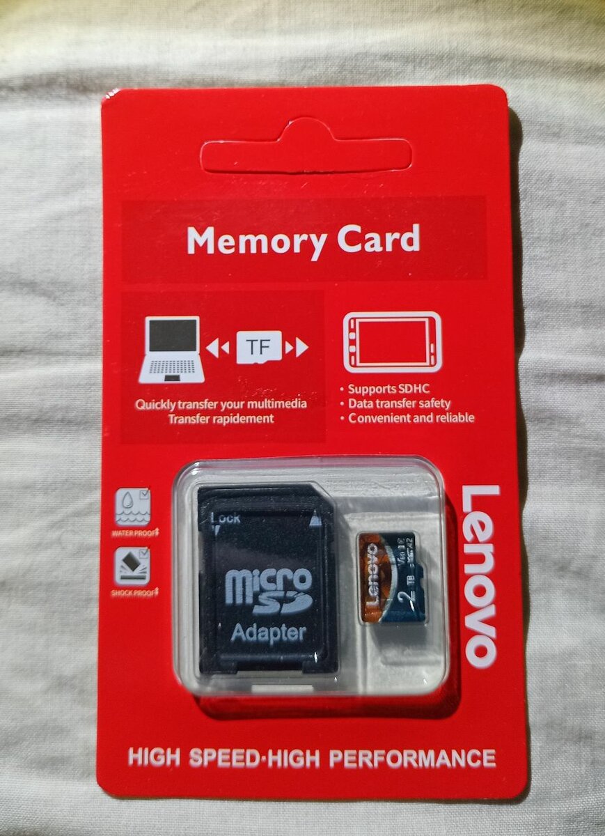 2TB LENOVO MEMORY CARD