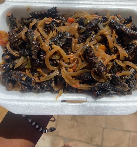 Chenilles sauté et grillé