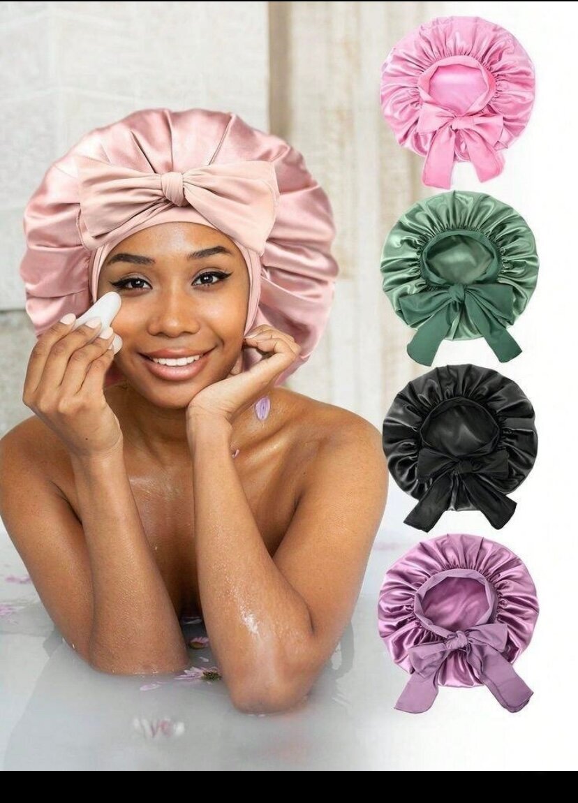 Bonnet de Bain en Satin