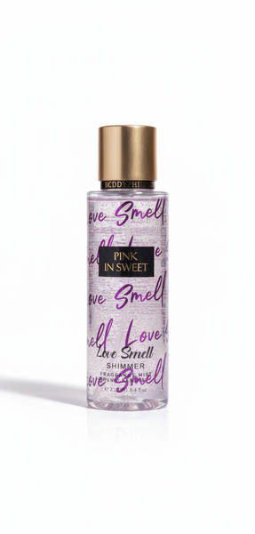 Brume parfumée scintillante