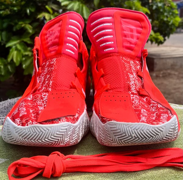 *adidasDame 6 Shoes - Orange*