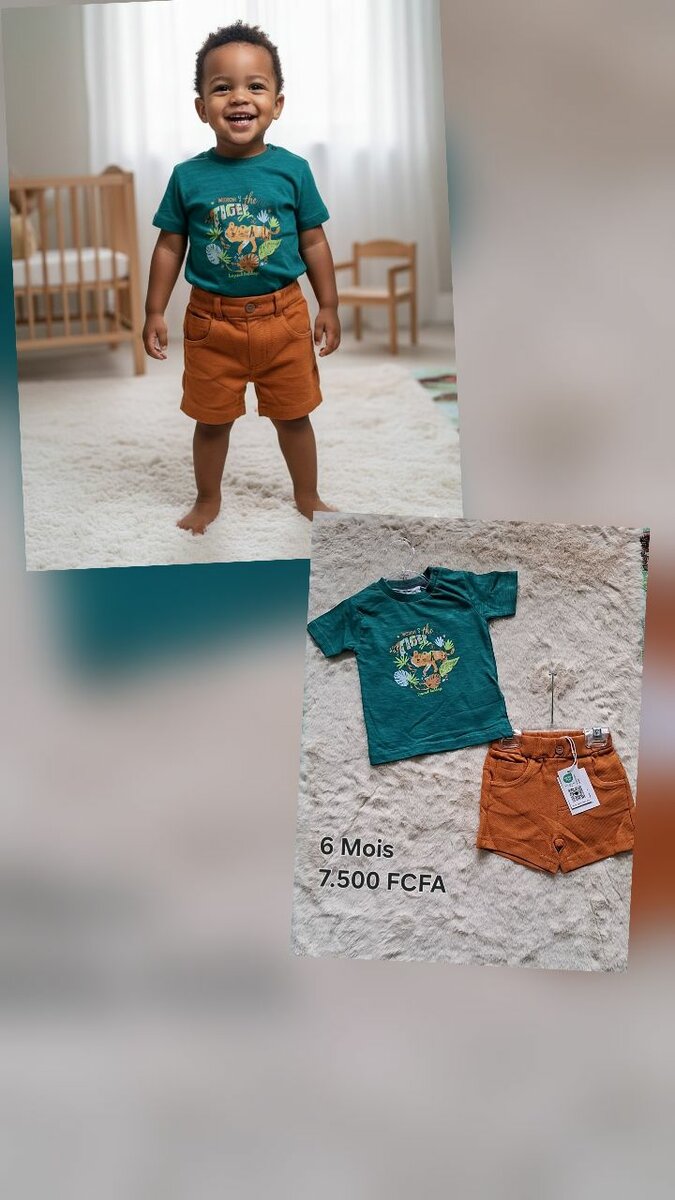 Ensemble Bébé Élégant