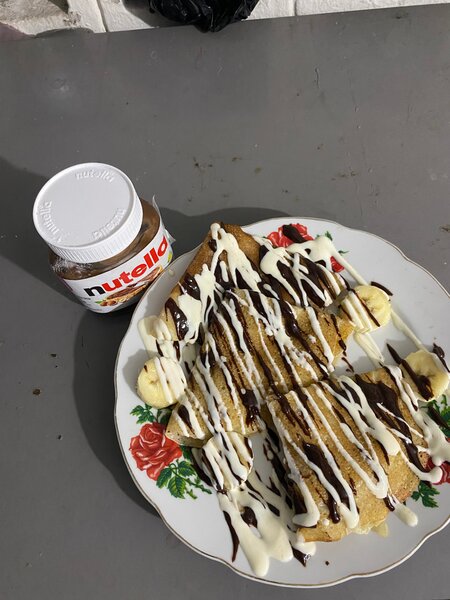 Crêpes Délicieuses au Nutella