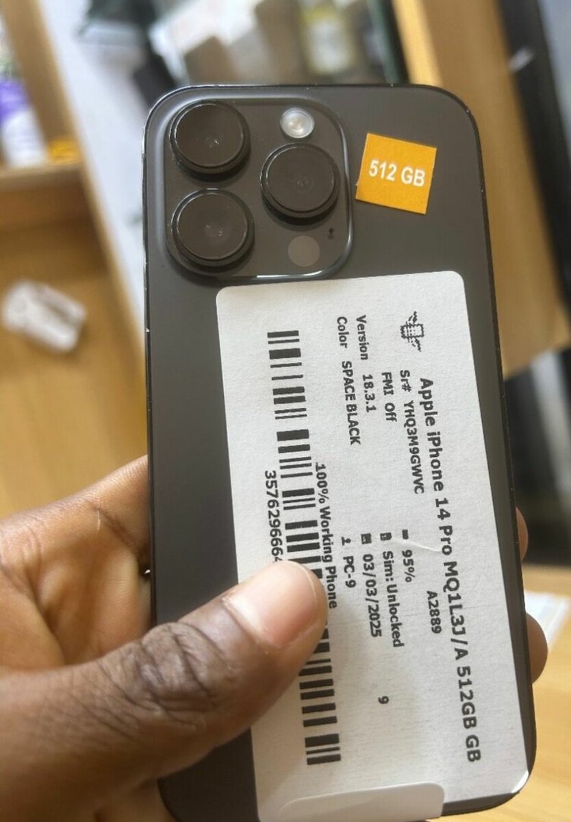 iPhone 14 Pro 512GB Noir