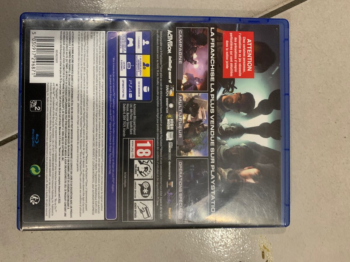 Call of Duty MW2 PS4 Cross-Gen