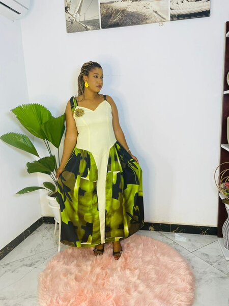 Robe élégante imprimé floral