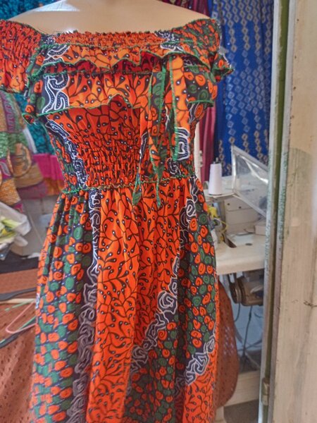 Wax print hitaget dresses