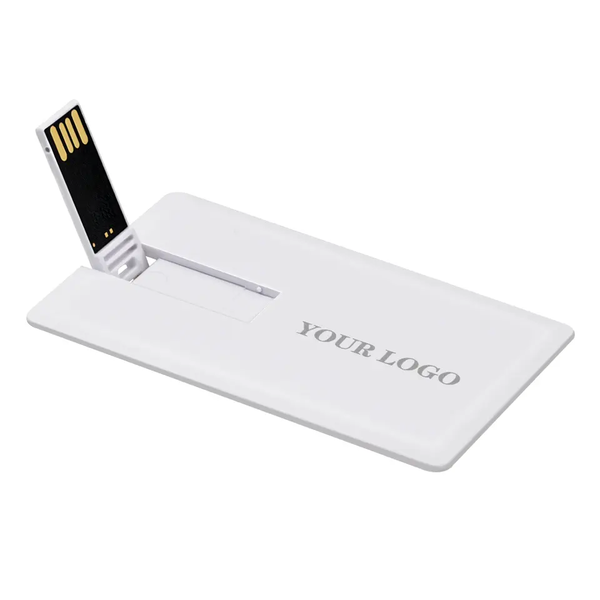Clé USB publicitaire en forme de carte de crédit - 4 Go
