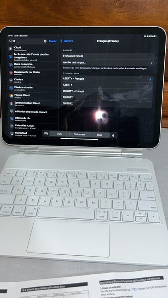 Clavier pour iPad Élégant